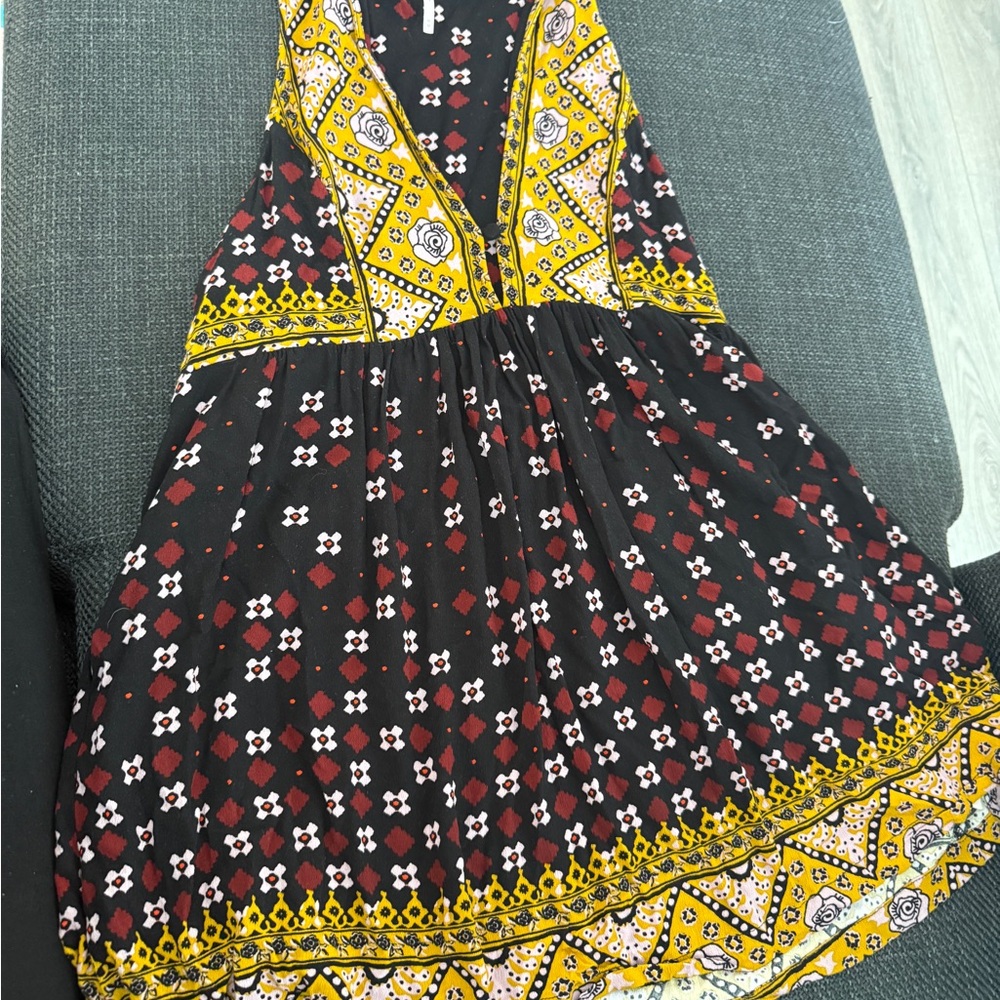 Free people Bohemian Floral Print Dress